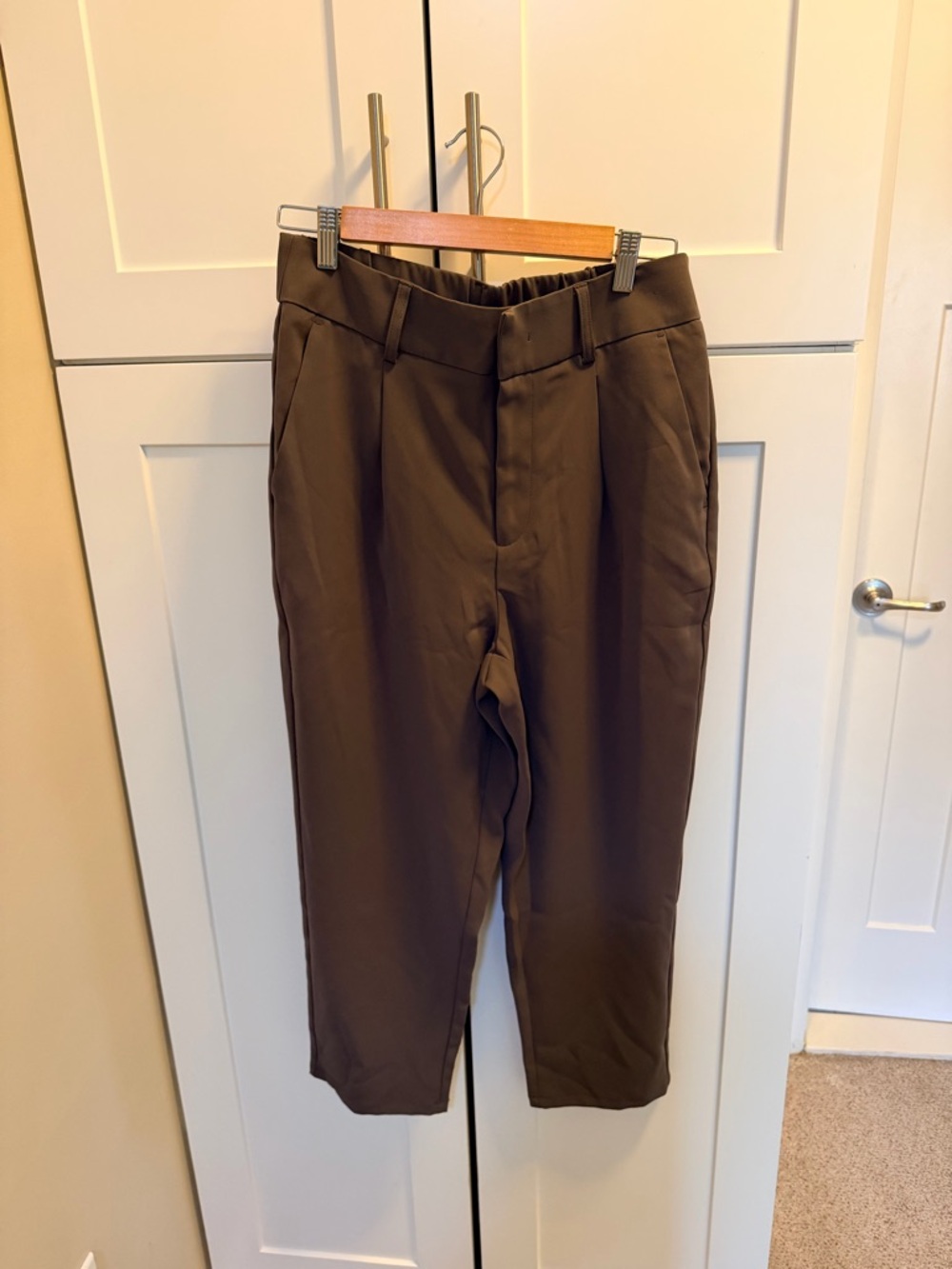 Halara Flex™ High Waisted Pocket Solid Work Tapered Pants